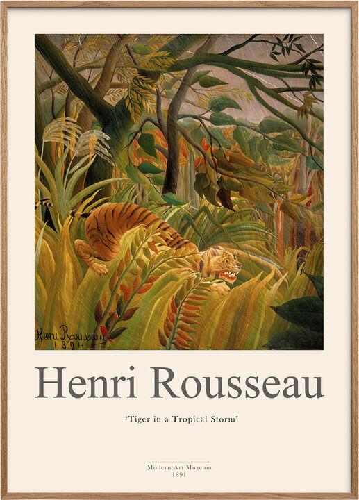 Henri Rousseau - Tiger