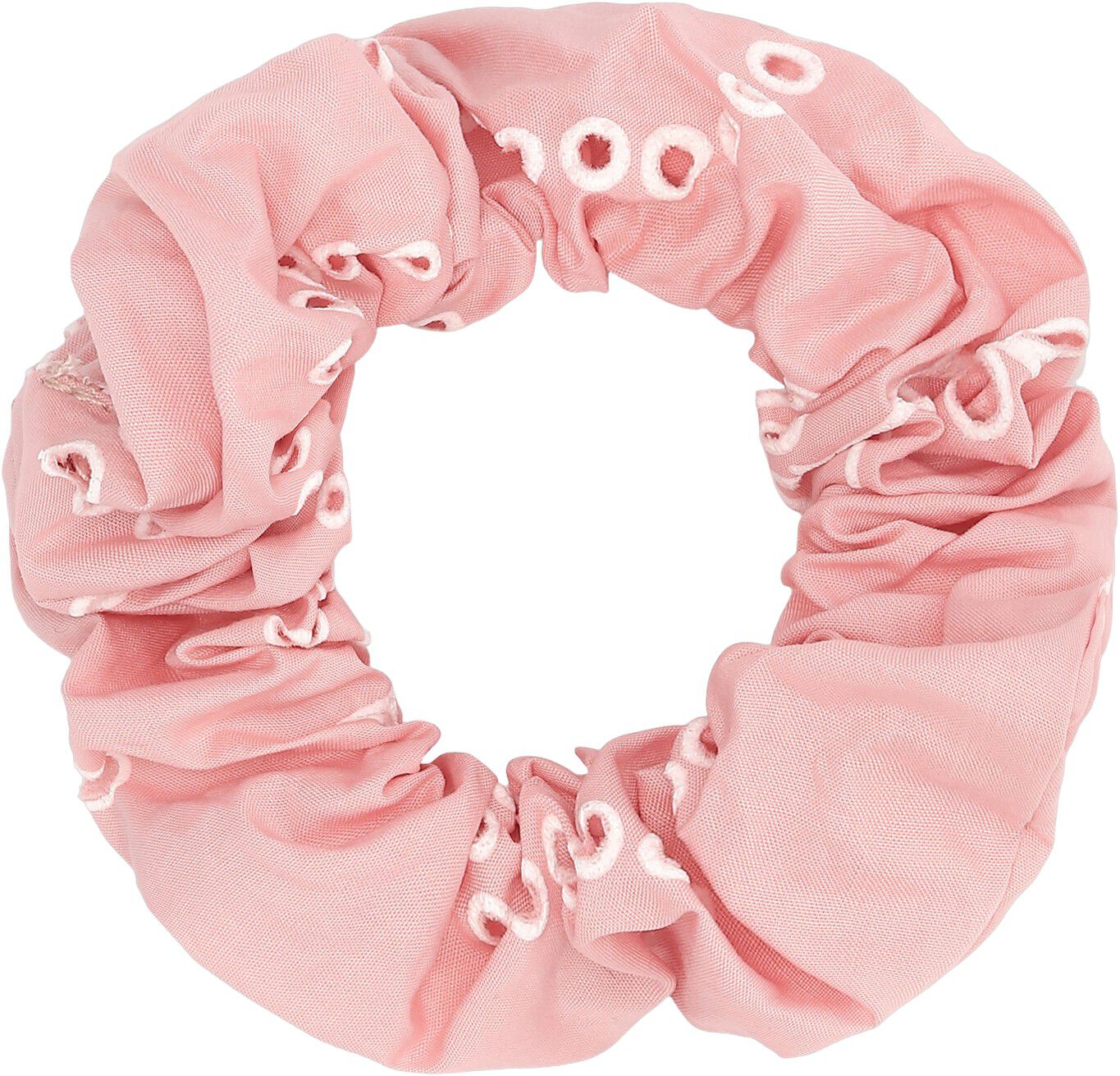 Floral Broderie Scrunchie