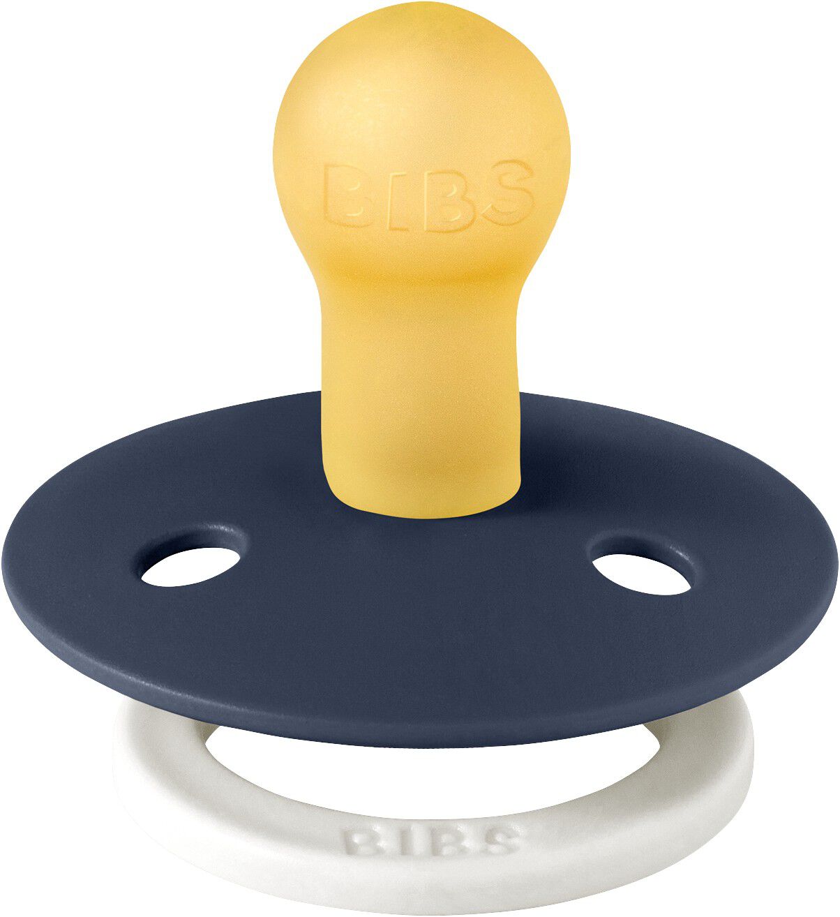 BIBS Pacifier Colour Latex Size 1 Deep Space GLOW