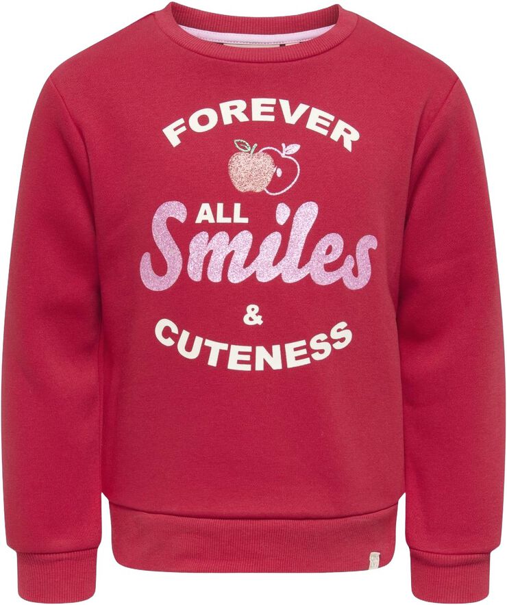 KMGTHILDA LS REG O-NECK BRU SWT