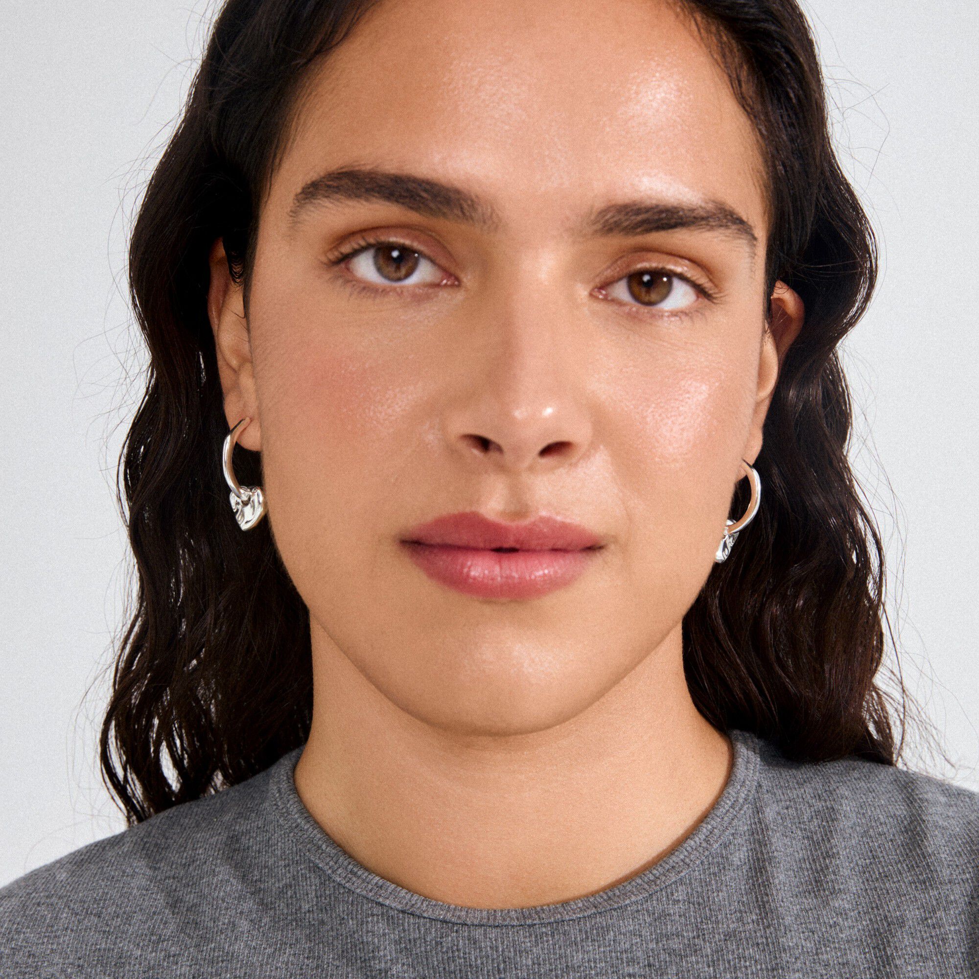 NOVA earrings silver-plated