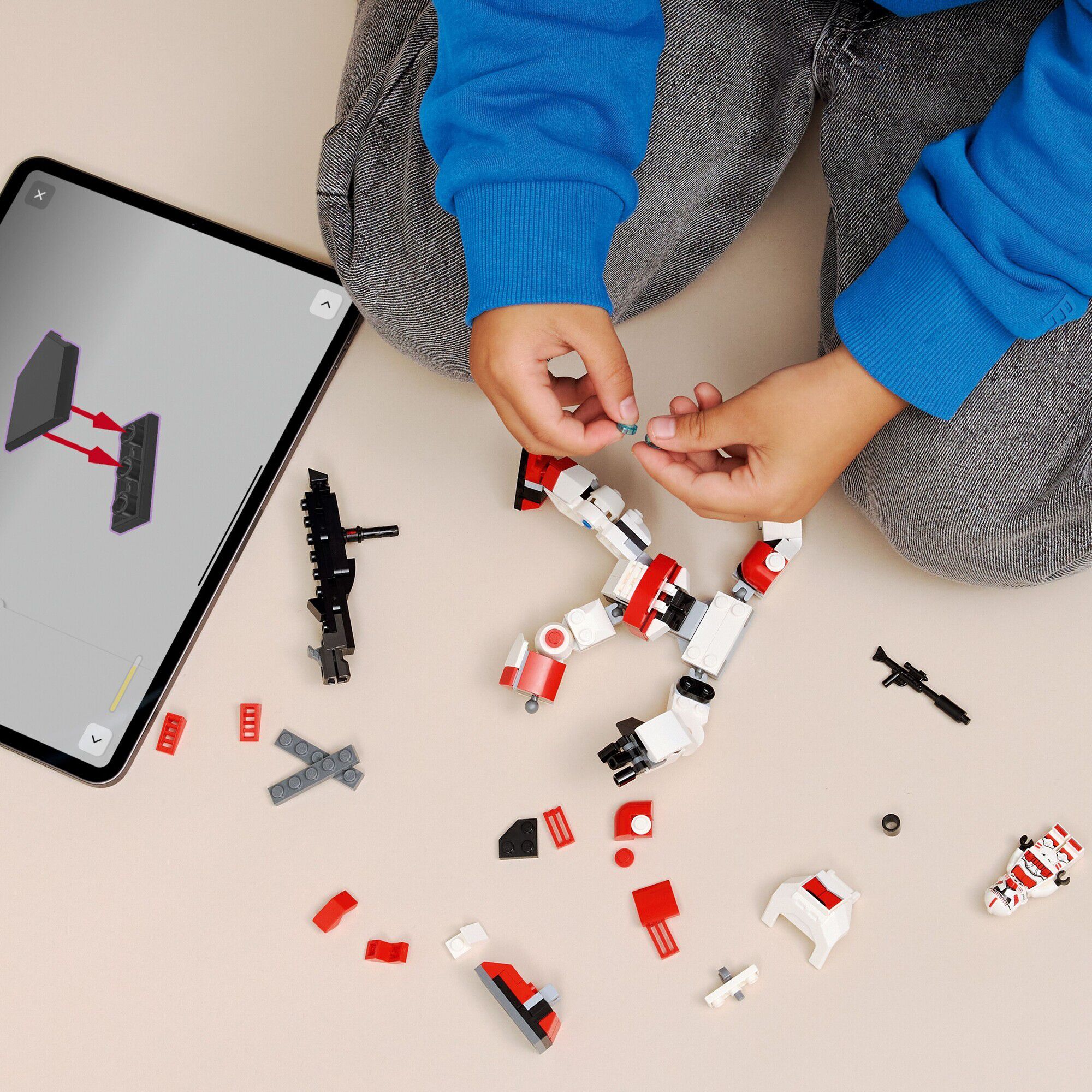 Klonst&oslash;dsoldat-mech 75448