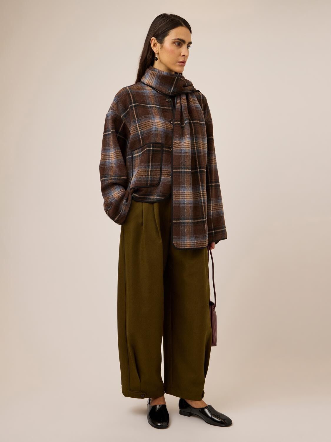Yascalino Ls Scarf Jacket