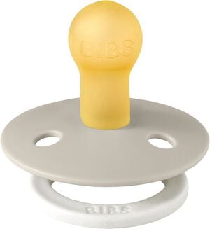 BIBS Pacifier Colour Latex Size 1 Sand GLOW