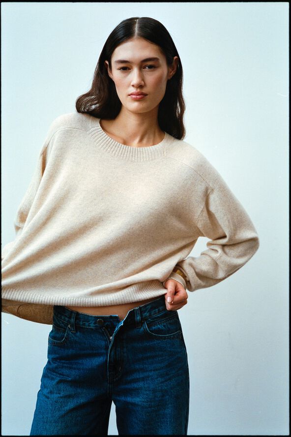 Woolcash boxy sweater - Dalani