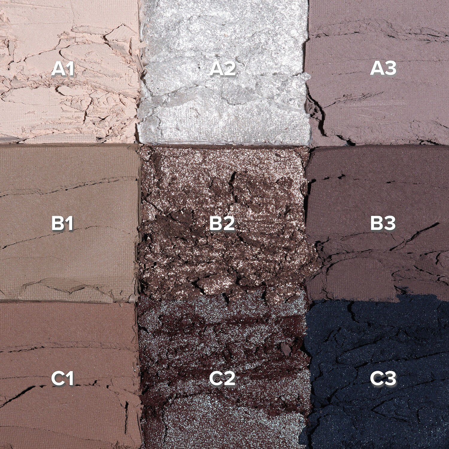 Haze Mini Eyeshadow Palette - Palett med 9 &ouml;gonskuggor