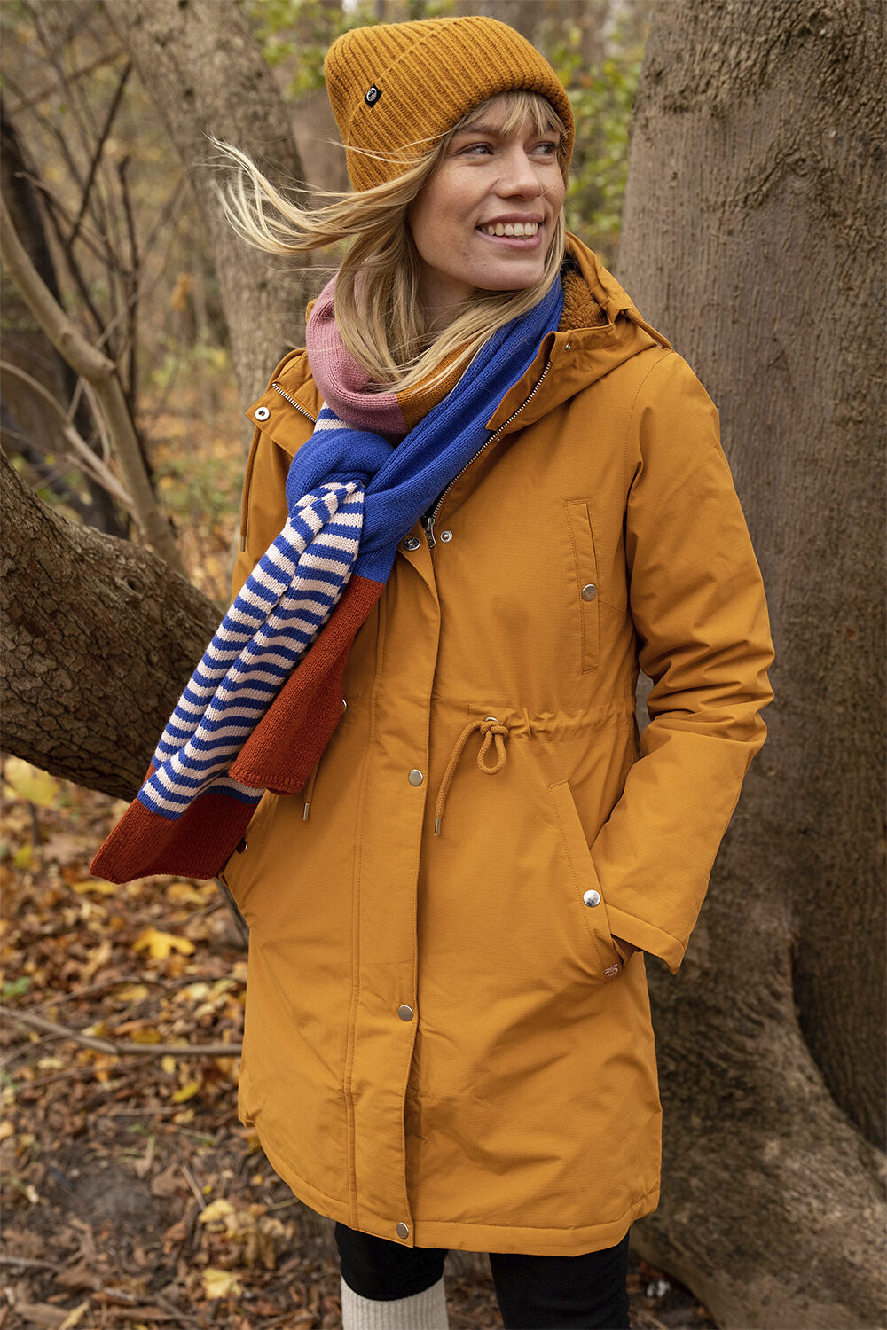Danenora Winter Parka Mustard