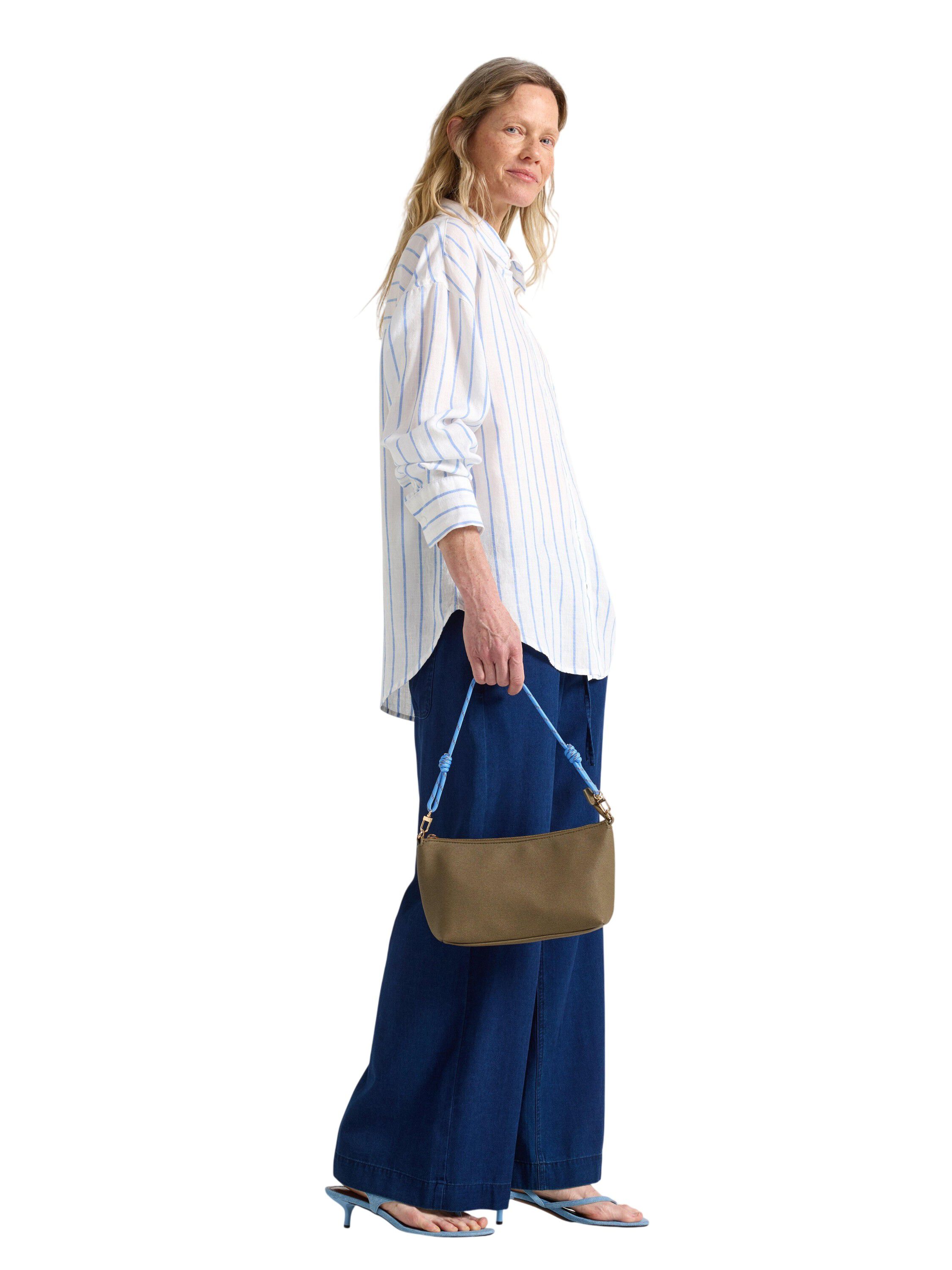 Wide-leg trousers with a elastic wa