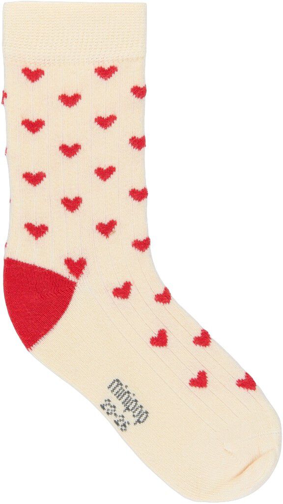 Minipop Bamboo Heart Socks 3-pack
