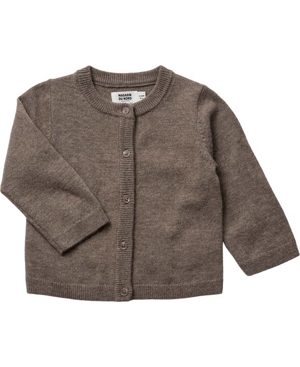 Strikka RWS wool & cashmere baby cardigan