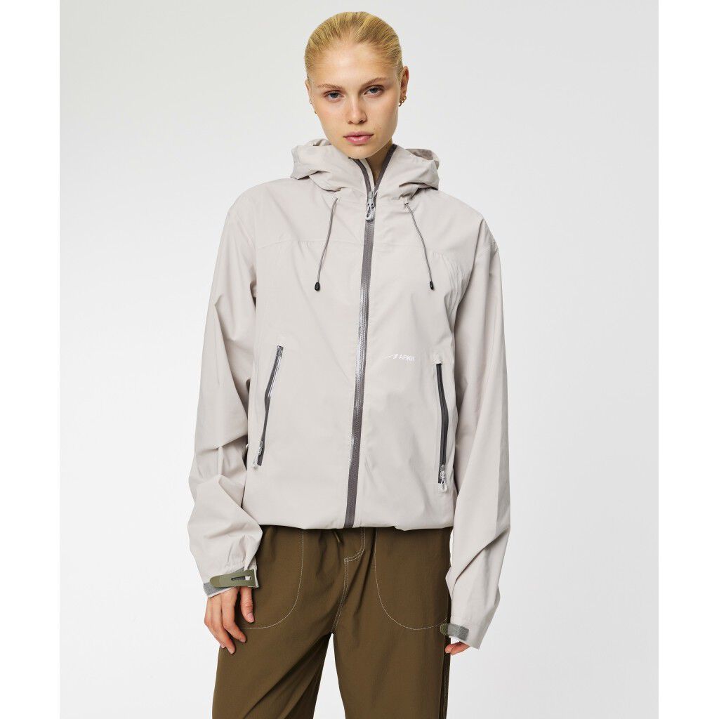 Rain Jacket Bone Grey