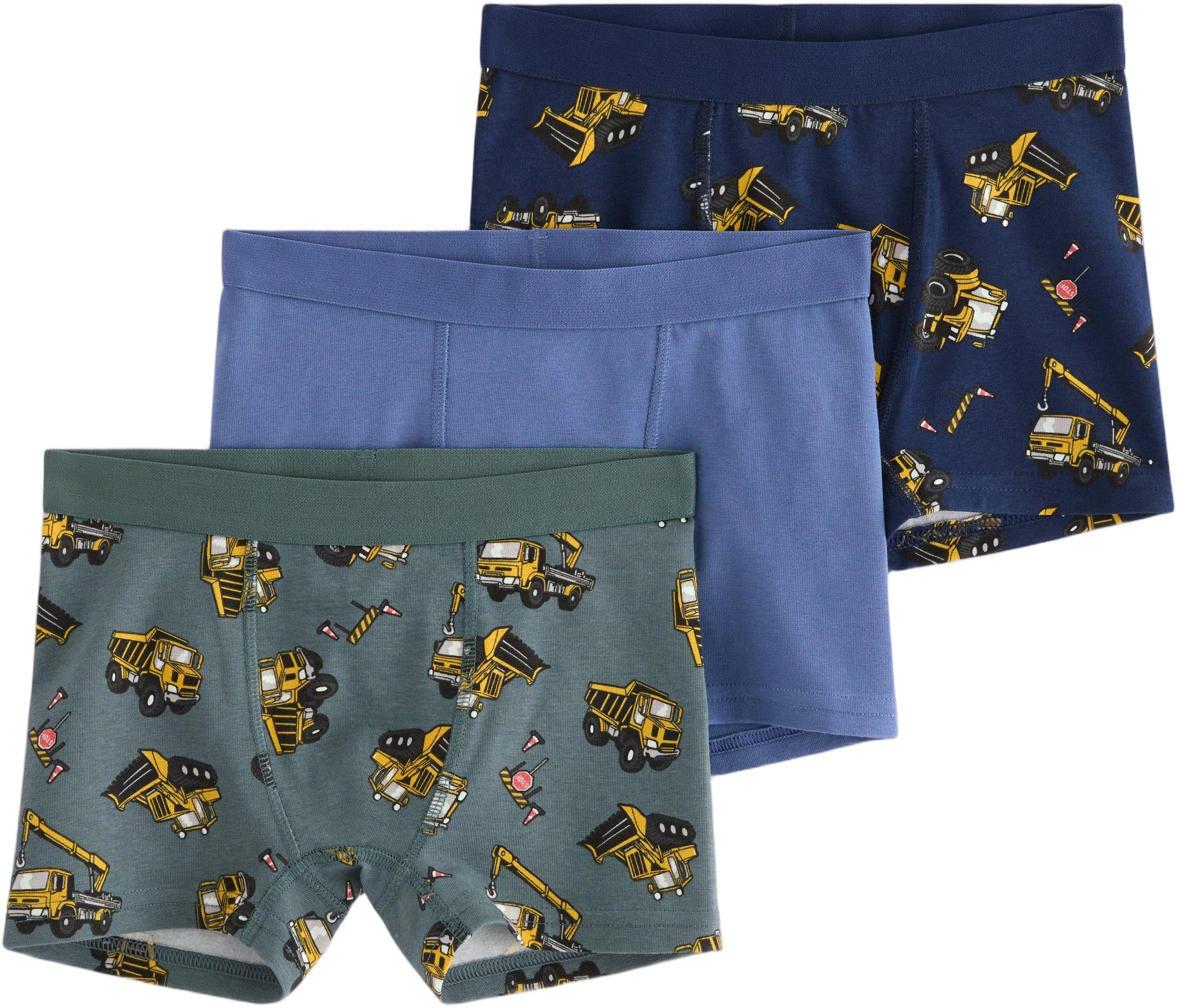 3-pack boxer shorts in different co