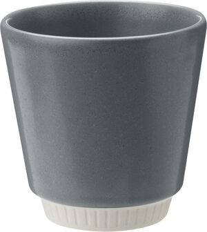 Knabstrup Colorit, kopp, mörkgrå, H9 cm, 250 ml