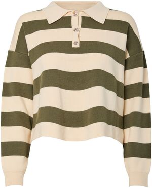 PCJASSY LS SHORT POLO KNIT D2D