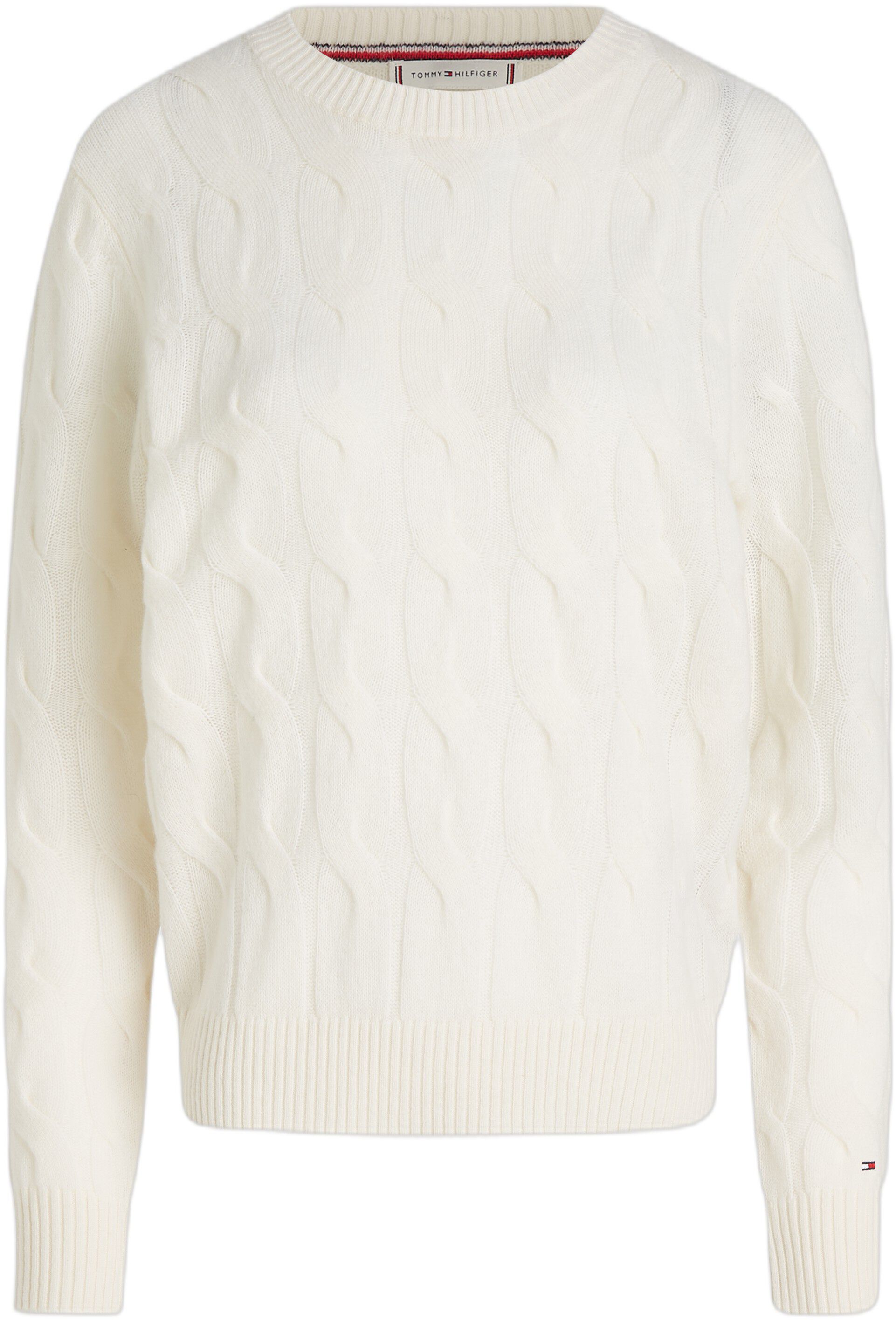 Pure Wool Chain Cable Knit Jumper
