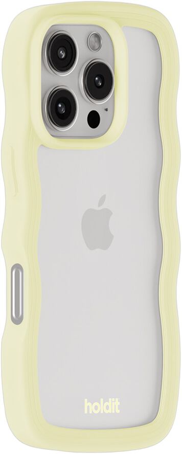 Wavy Case iPhone 16 Pro Max Lemonade/Transparent