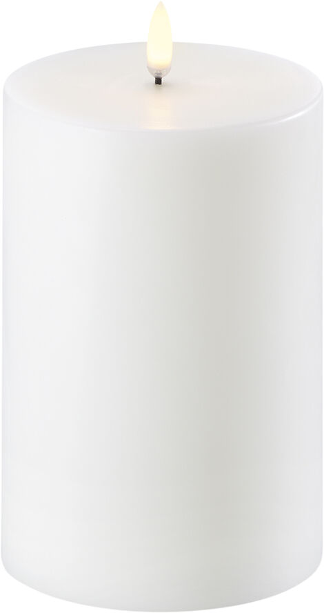 UYUNI Lighting - LED Pillar Candle - Nordic White - 10,1 x 15 cm