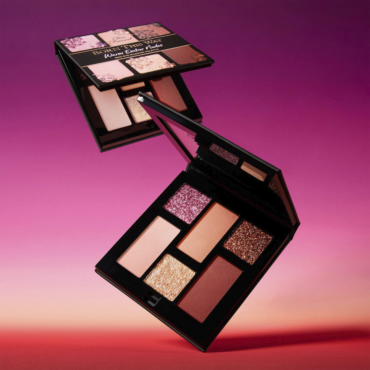 Born This Way Warm Ember Nudes Mini Eyeshadow Palette