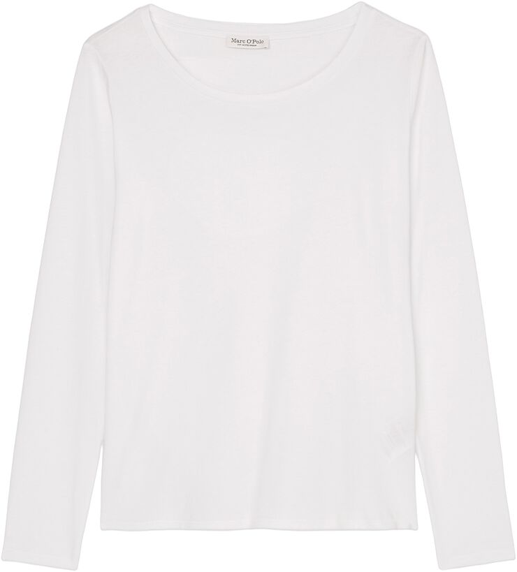T-shirt, long sleeve, round neck