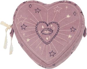 Heart Makeup Bag Purple Theatre Magic