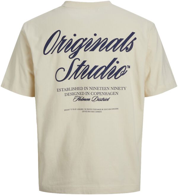 Jornorrebro Typo Tee Ss Crew Neck Noos