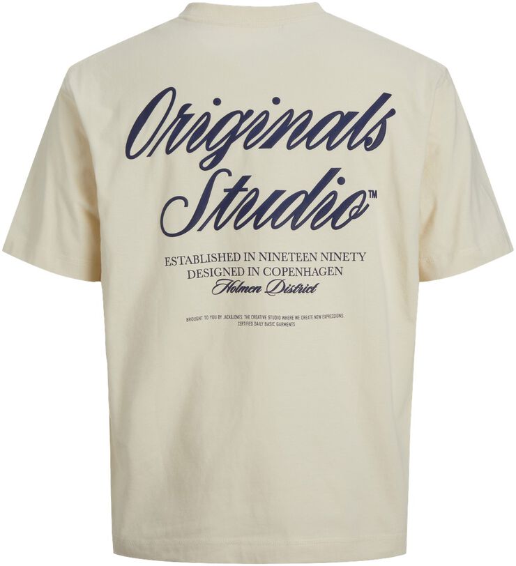 Jornorrebro Typo Tee Ss Crew Neck Noos