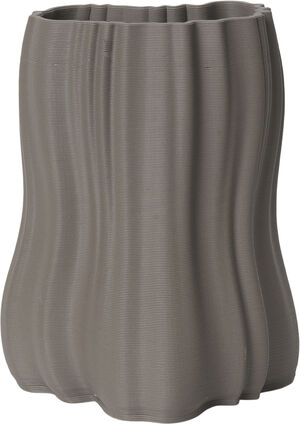 Moire Vase - H20 - Anthracite