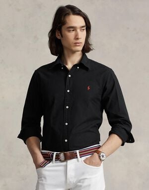 Custom Fit Garment-Dyed Oxford Shirt