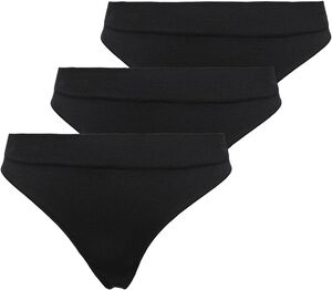 ONLVICKY RIB S-LES THONG 3-PACK NOO