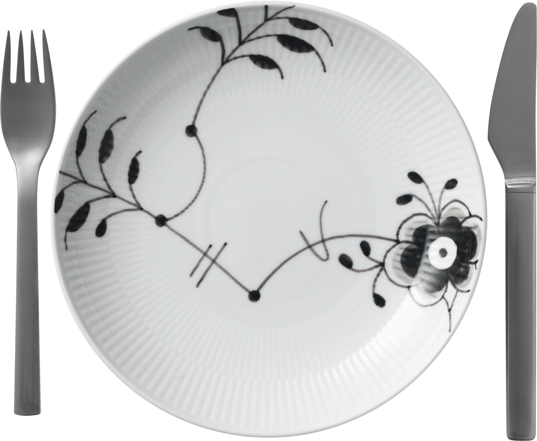 Black Mega Modern 20 cm tallrik