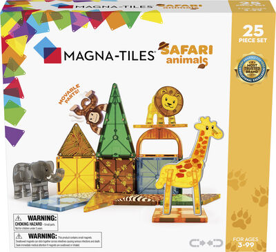 Magna-Tiles Safari., 25 pcs