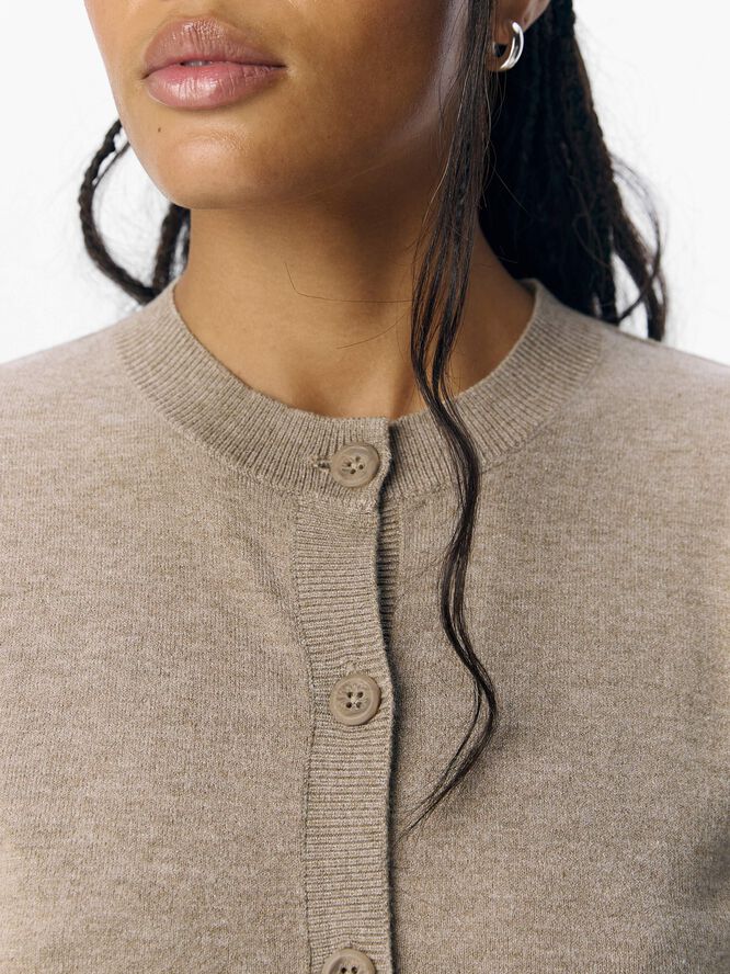 OBJTHESS L/S SHORT CARDIGAN NOOS