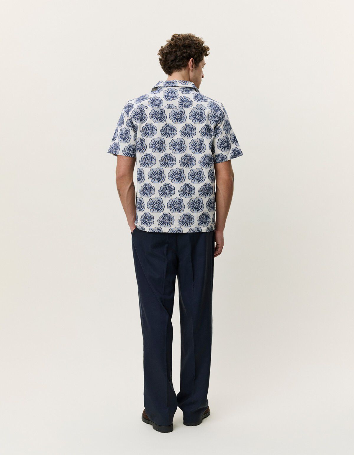 Dahlia Jacquard SS Shirt