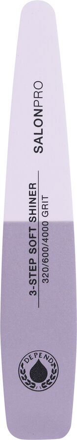 Nail file SalonPro 3-Step Soft Shin