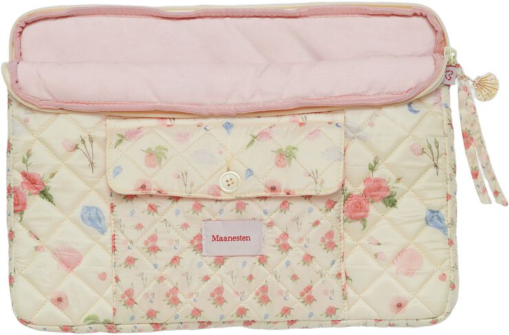 Alesea Computer Sleeve Roses and Shells