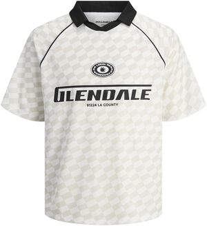 JCOLIDO AOP MESH OPEN COLLAR POLO J