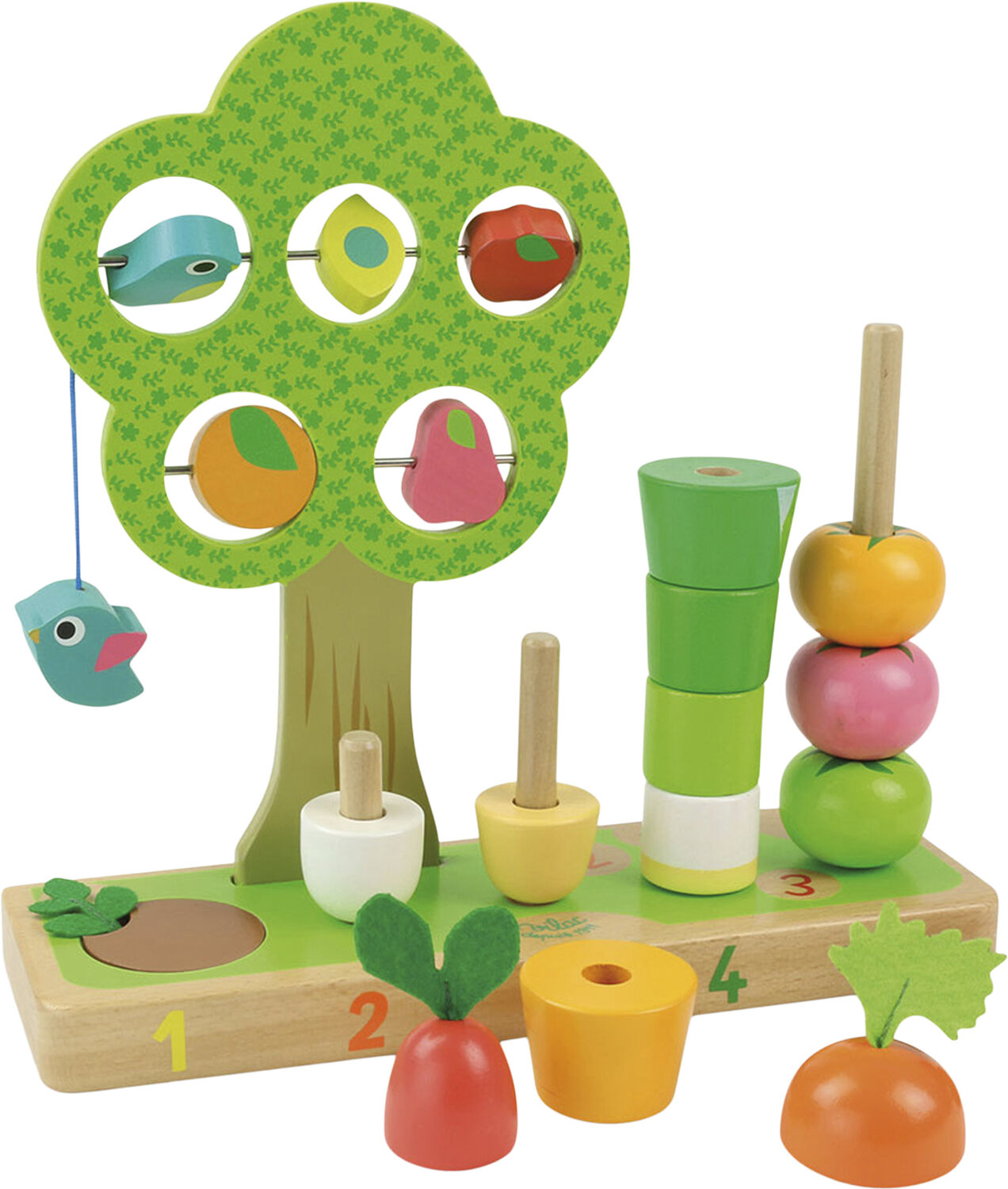 Vilac - L&aelig;r at t&aelig;lle - Gr&oslash;ntsager