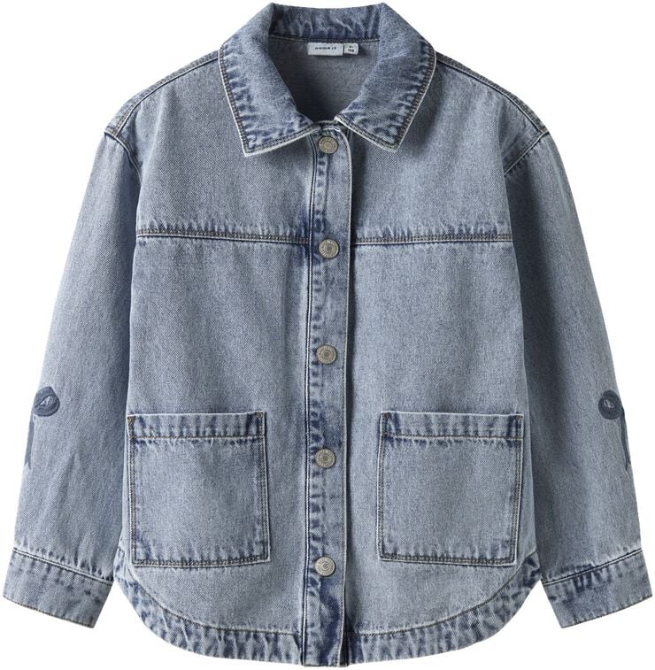 NKFGLORIA DNM EMB JACKET 7511-ZA T