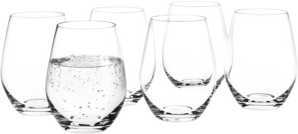 Cabernet Vandglas klar 25 cl 6 stk.