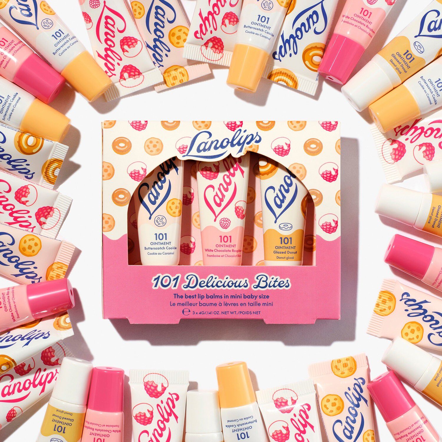 101 Delicious Bites - L&auml;ppbalsam i ministorlek