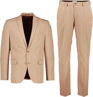 Fine twill stretch suit