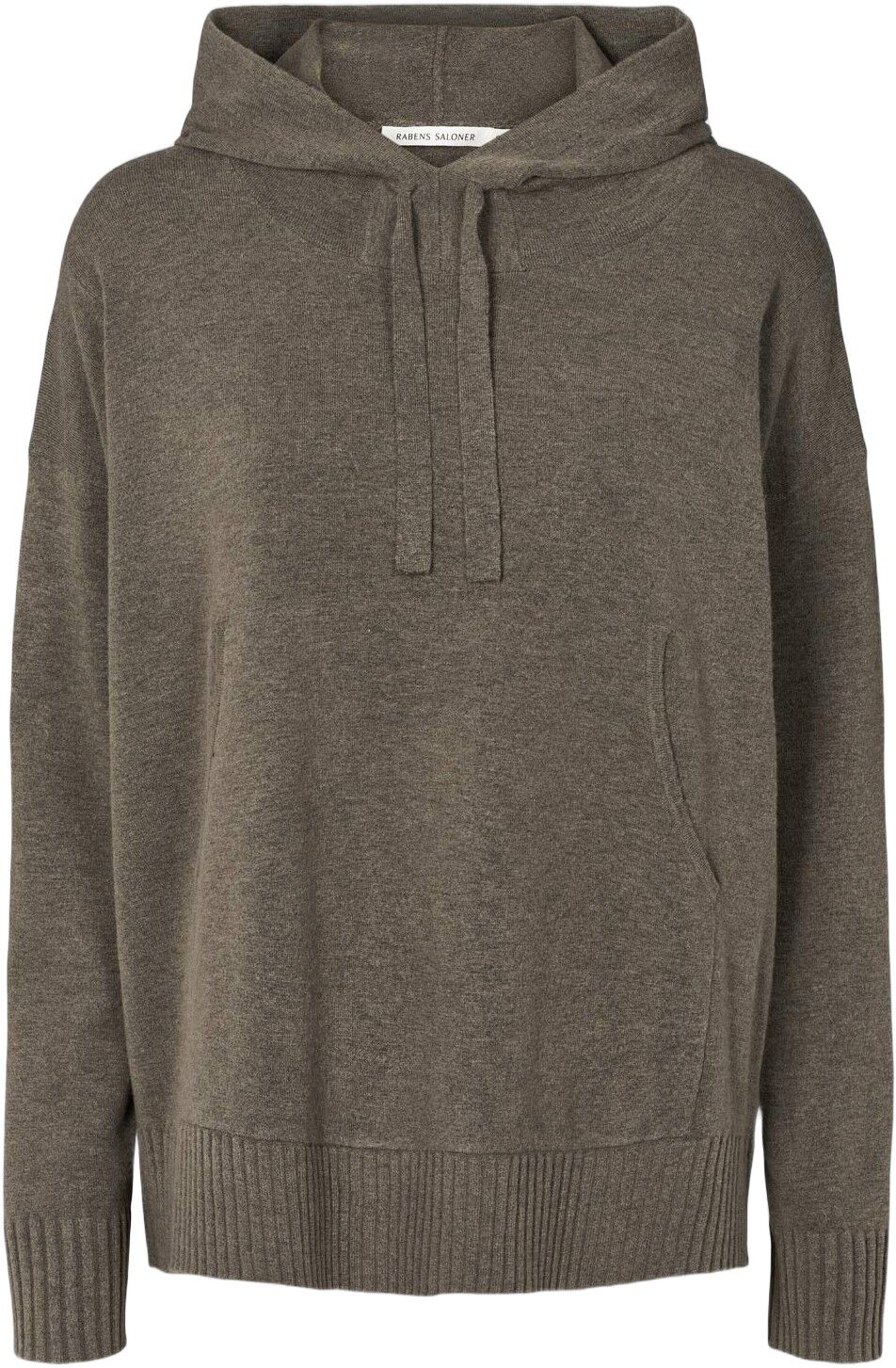 Knit lounge over size hoodie - Hele