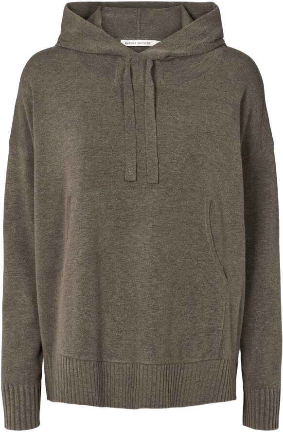 Knit lounge over size hoodie - Hele