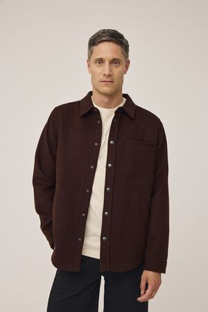 Grant 1 Overshirt - Uldmix