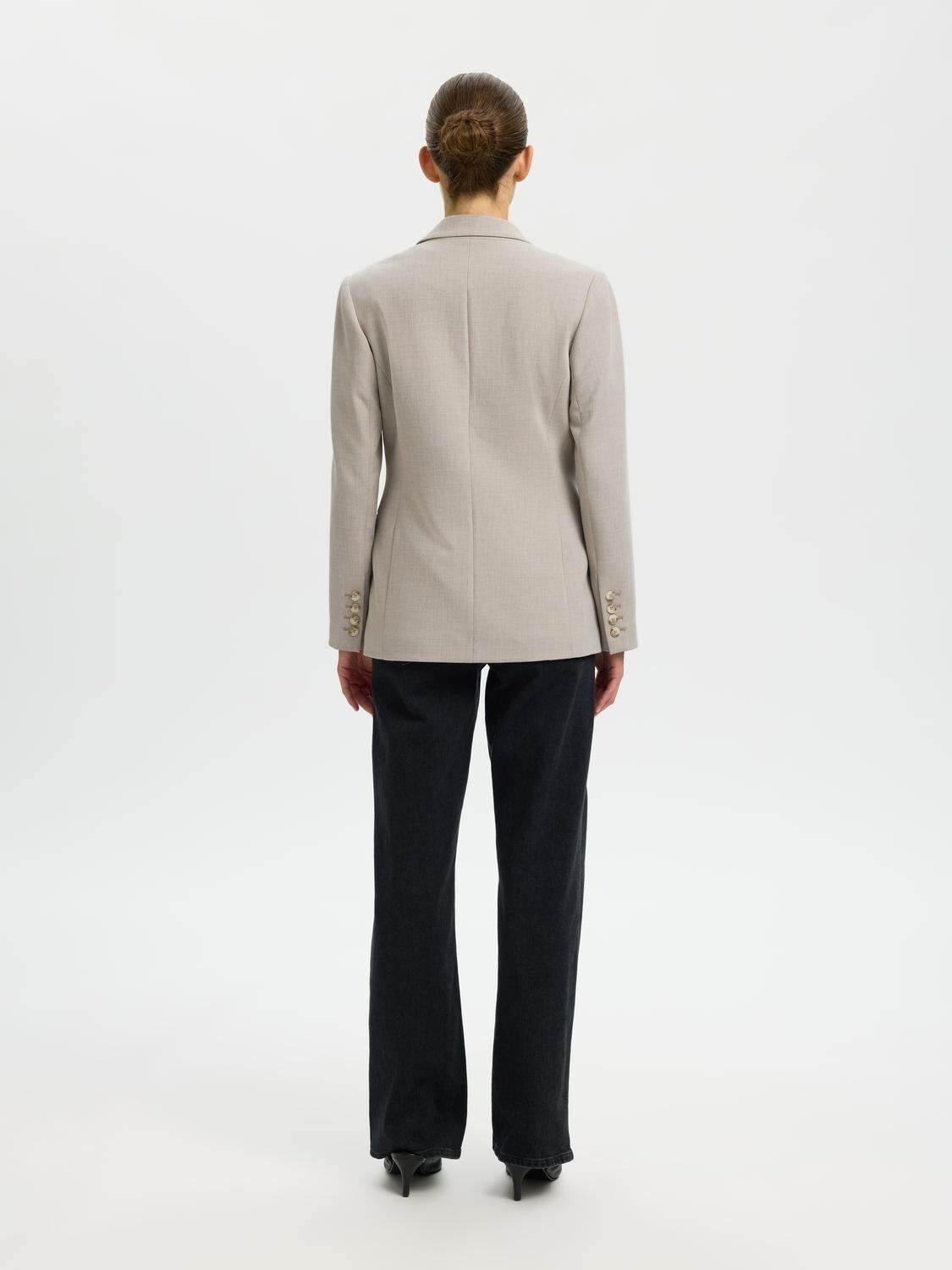 SLWRITA LS CLASSIC BLAZER MEL NOOS