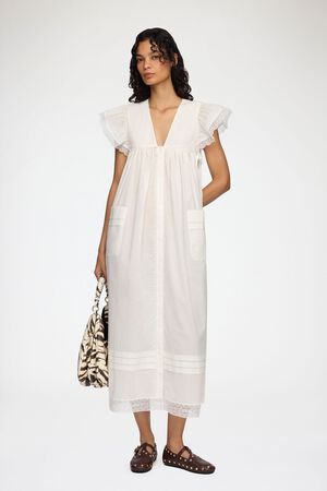 Cotton Voile Angel Long Dress