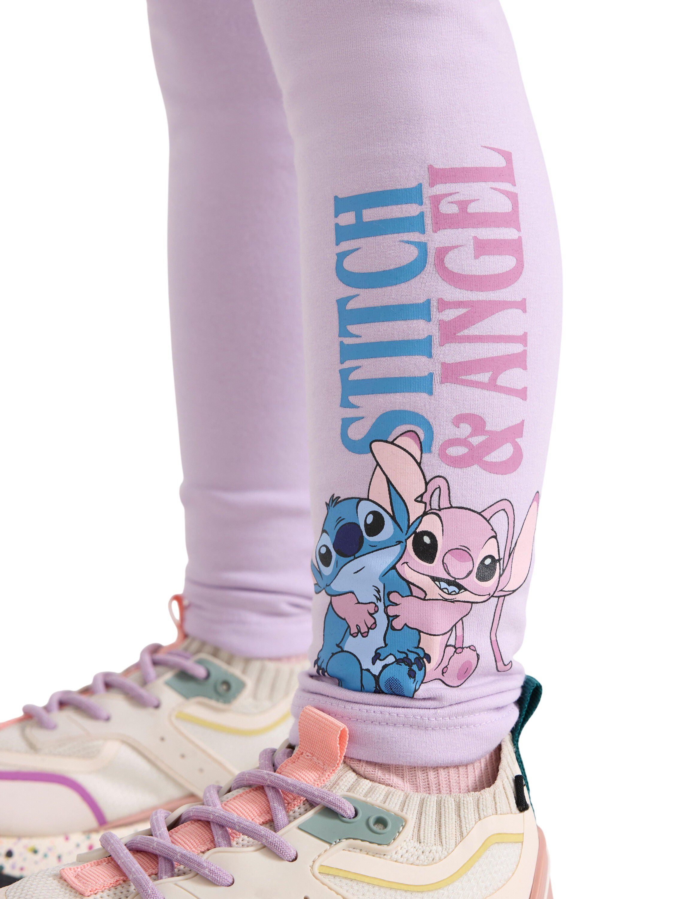 Leggings in cotton jersey with soft