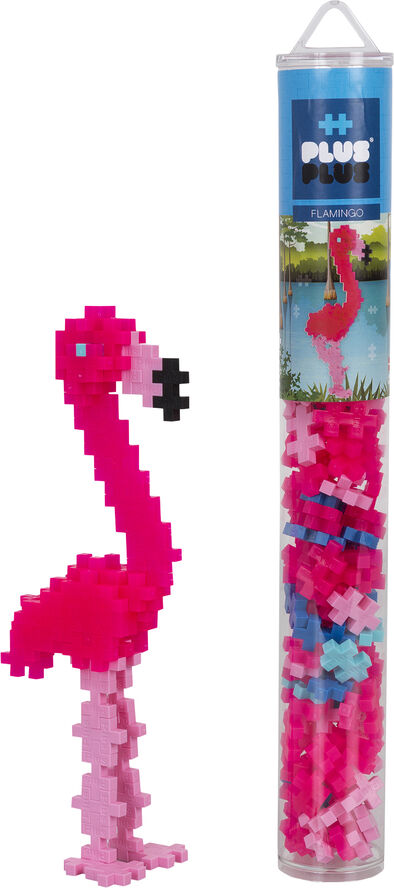 Plus plus flamingo, tube