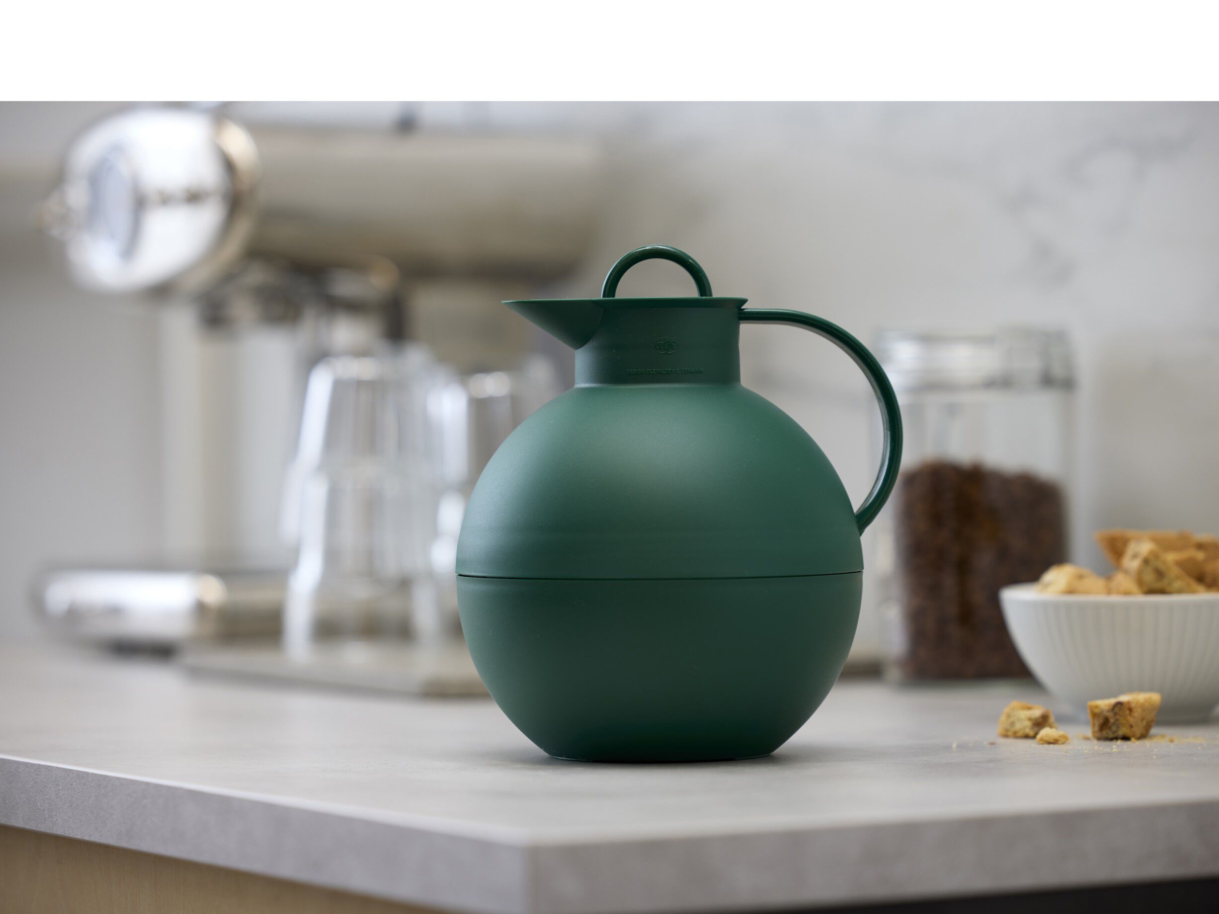 Termoskanna Kulan 0,94 liter Frost m&ouml;rk gr&ouml;n