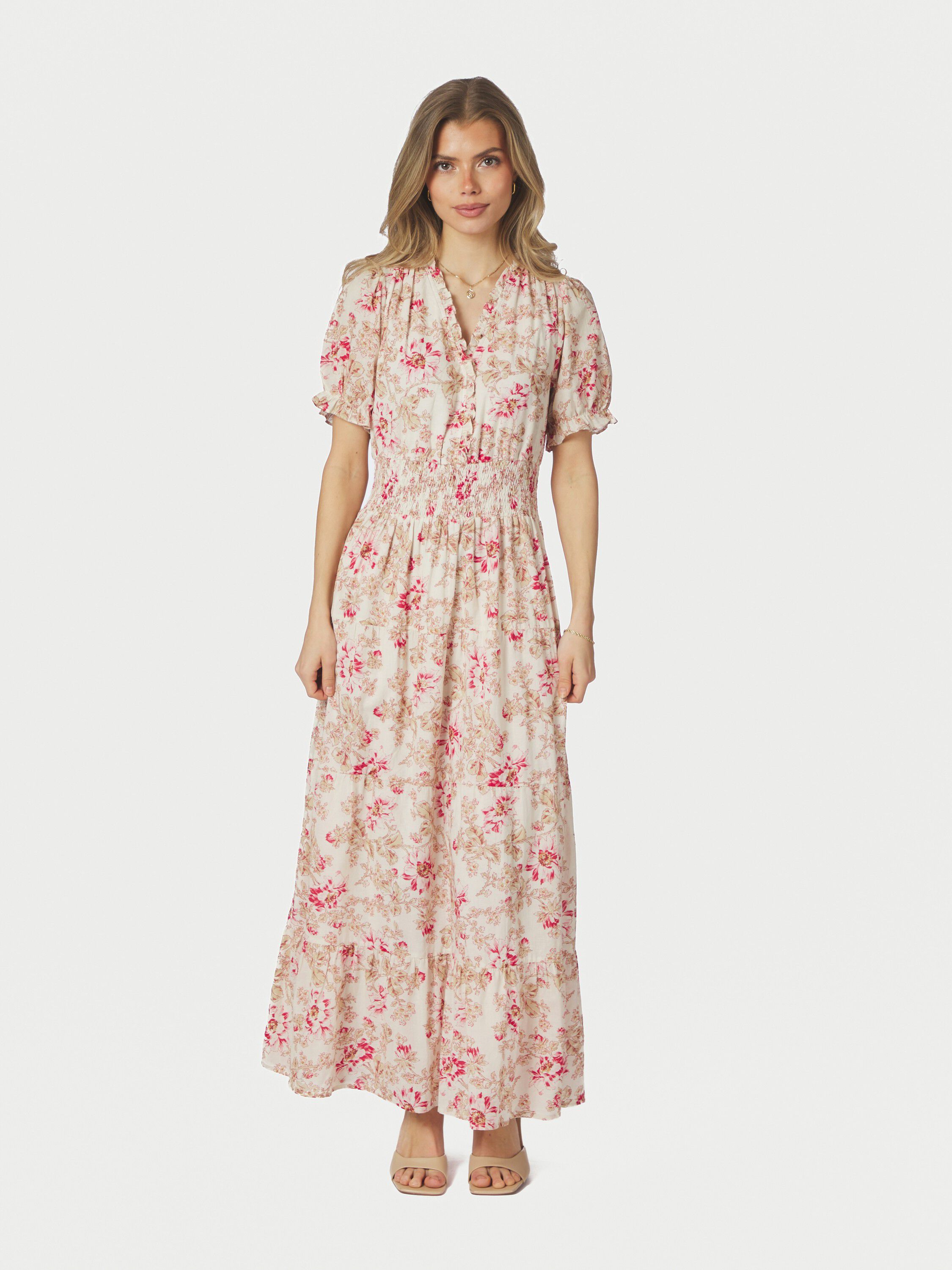 Kanza Flower Rose Dress